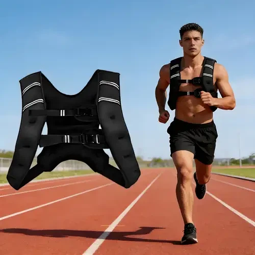 Black Weighted Training Vest - photo 2