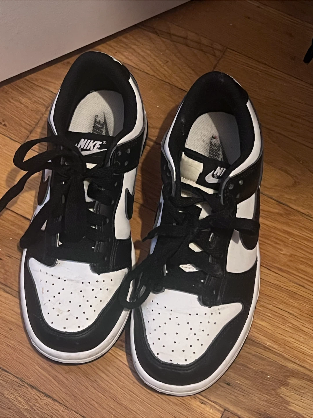 Nike Dunk Low Black White Sneakers