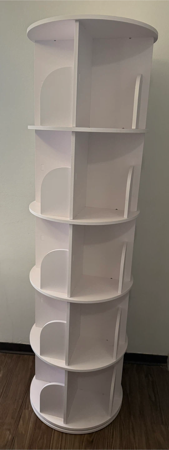 OBO for 5-Tier Rotating Bookshelf, First come first Serve!
