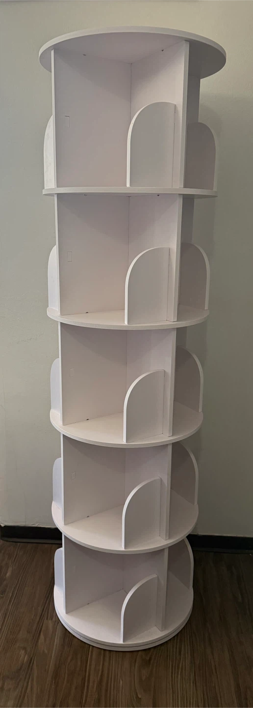 OBO for 5-Tier Rotating Bookshelf, First come first Serve! - photo 2