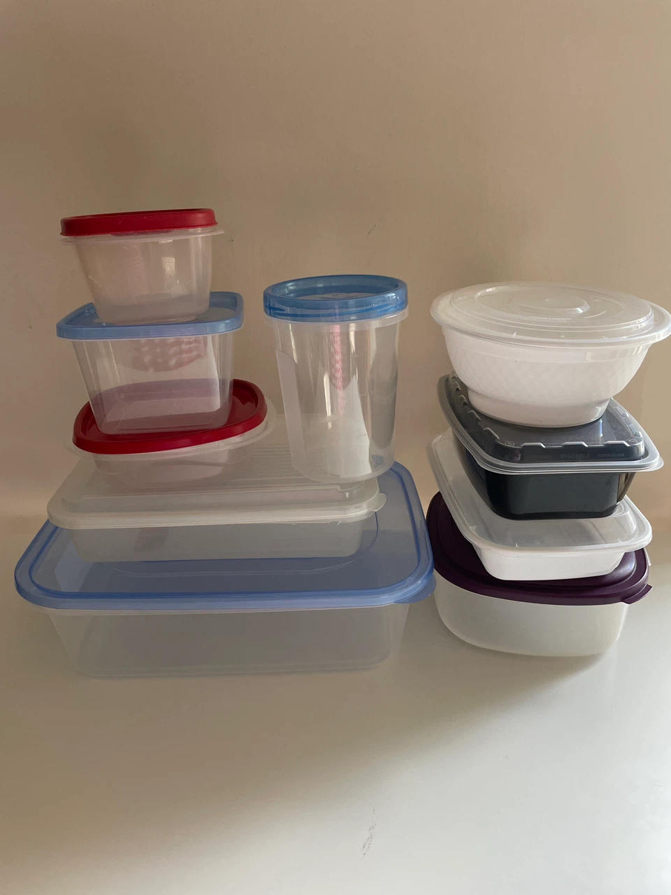 Assorted Food Storage Containers