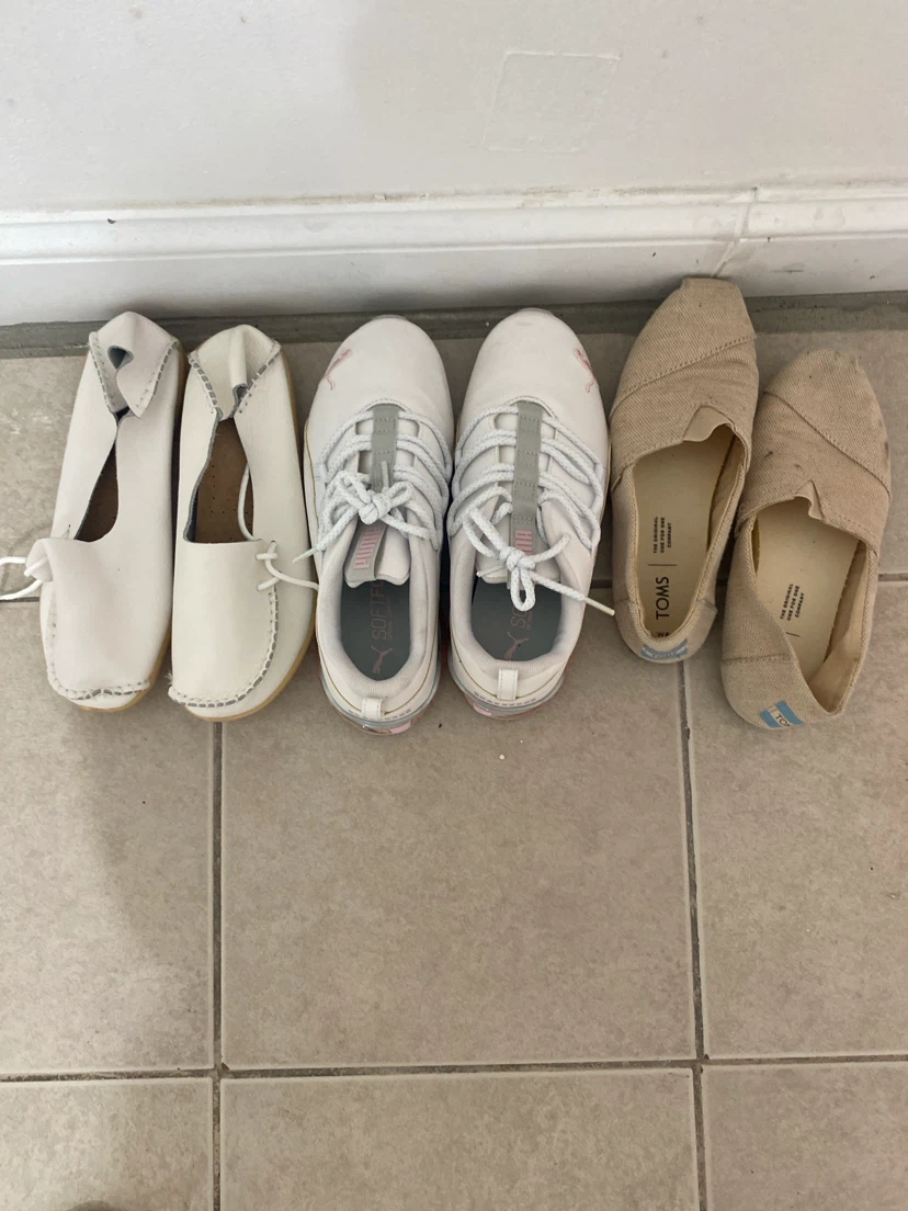 Toms Shoes and Puma Sneakers Bundle