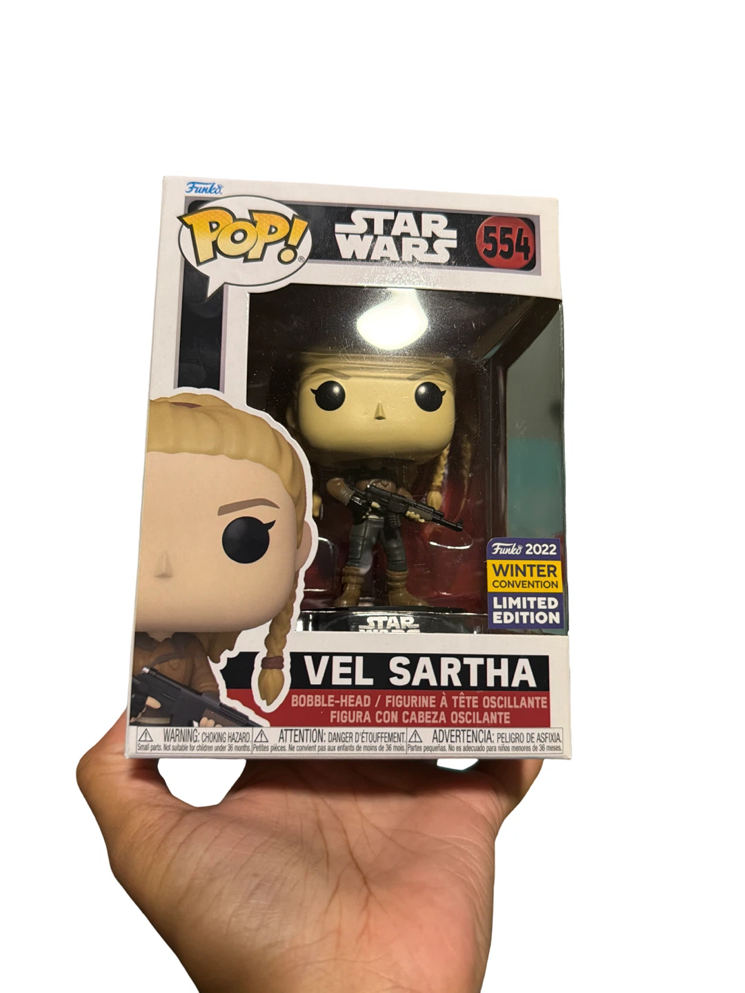 Funko Pop! Star Wars Vel Sartha 554 Limited Edition