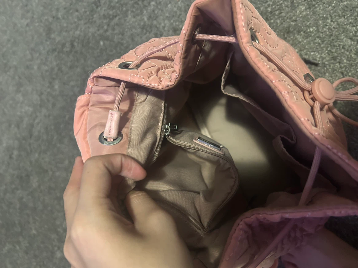 Guess Pink Quilted Mini Backpack - photo 3