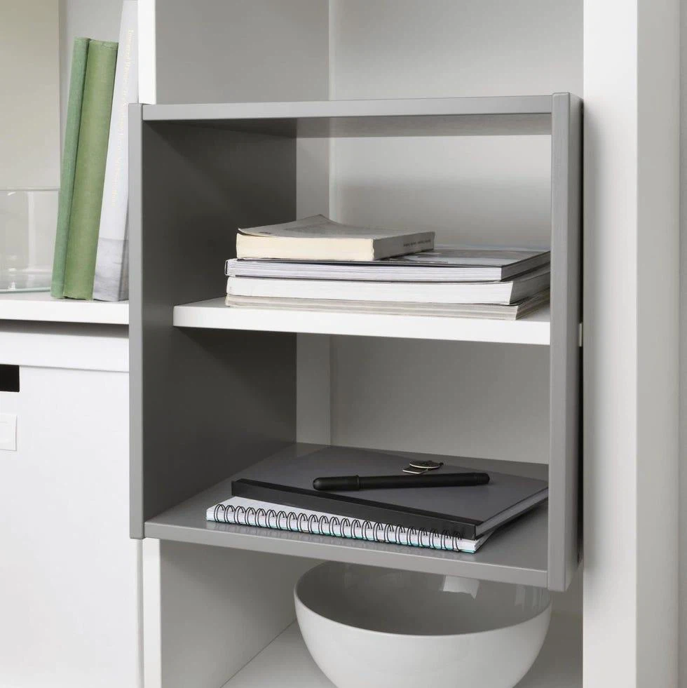 IKEA KALLAX Shelf Divider, Grey – NEW/Sealed - photo 3
