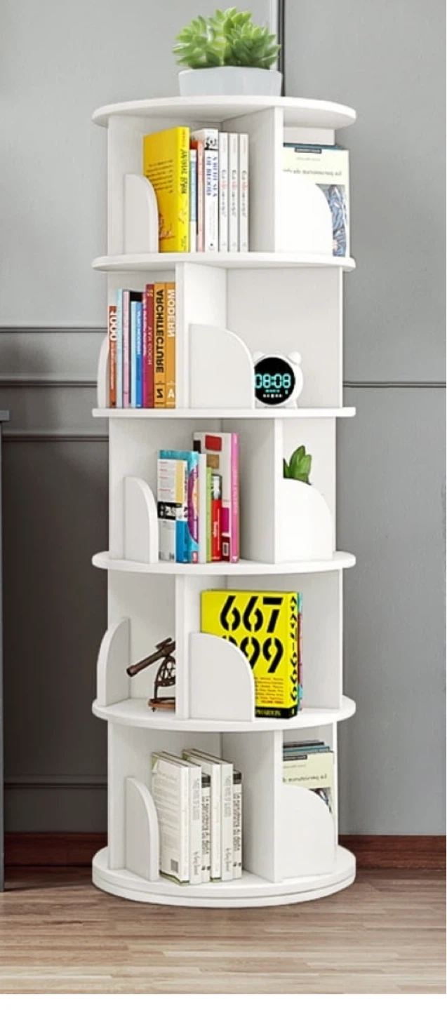 OBO for 5-Tier Rotating Bookshelf, First come first Serve! - photo 3