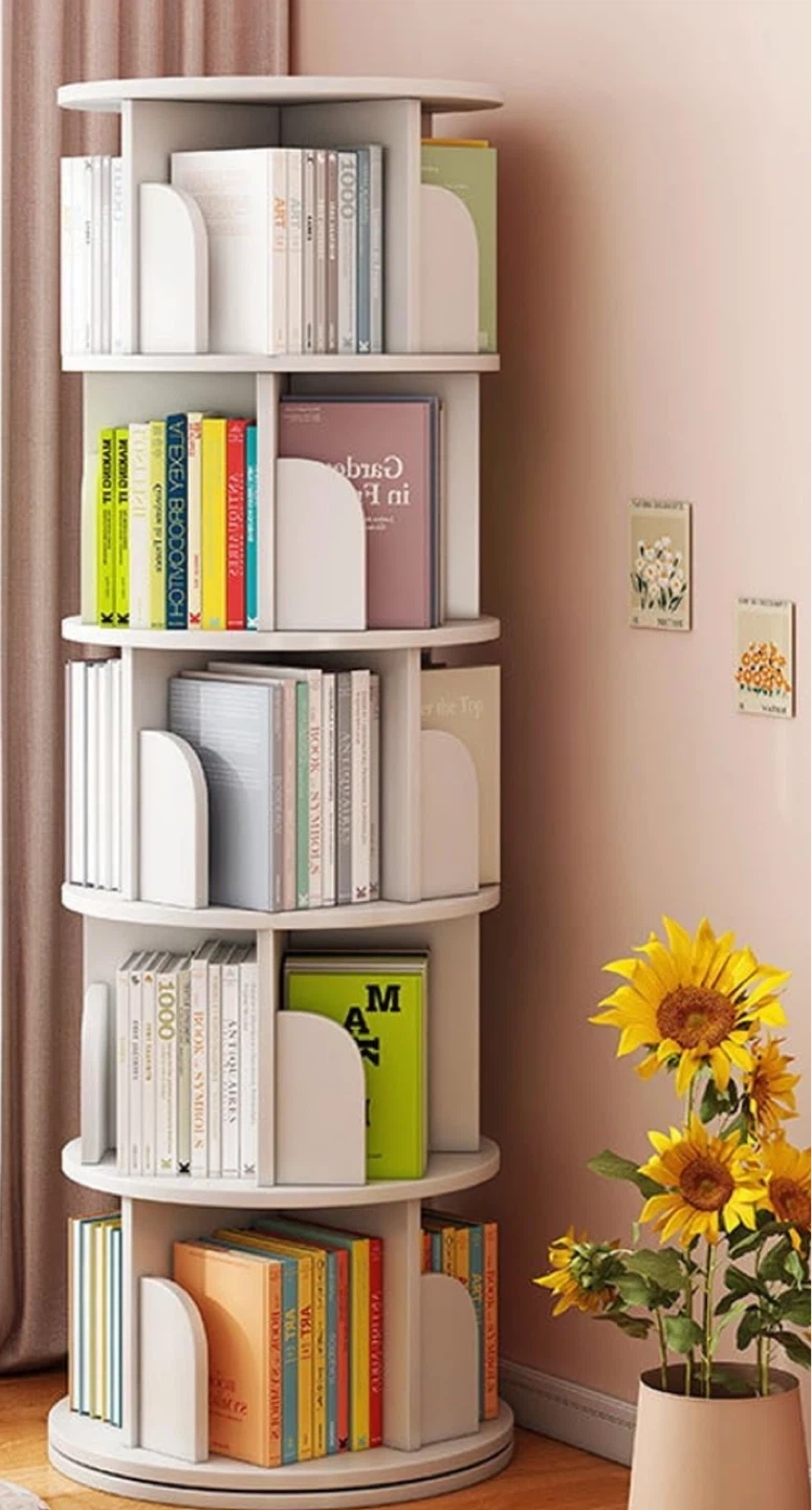 OBO for 5-Tier Rotating Bookshelf, First come first Serve! - photo 4