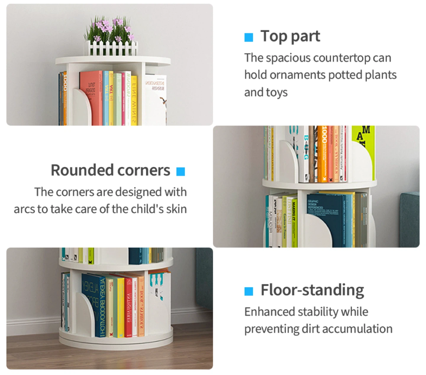 OBO for 5-Tier Rotating Bookshelf, First come first Serve! - photo 5
