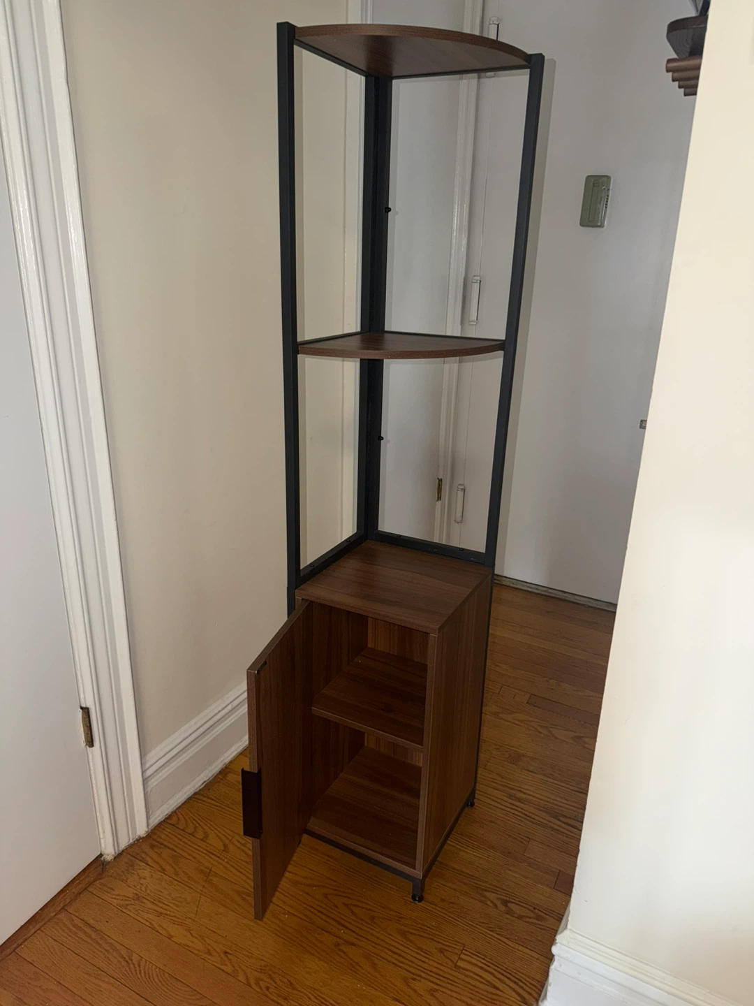Corner Shelf with Cabinet - photo 2