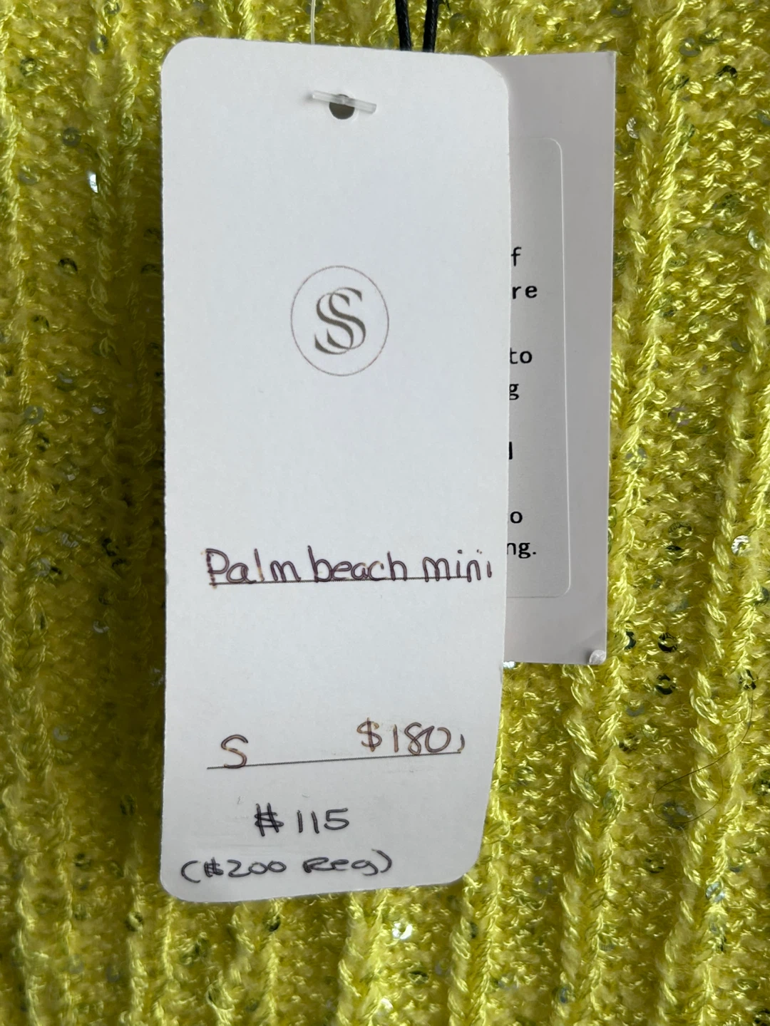 RUMORED Palm Beach Mini Dress Size Small - photo 2