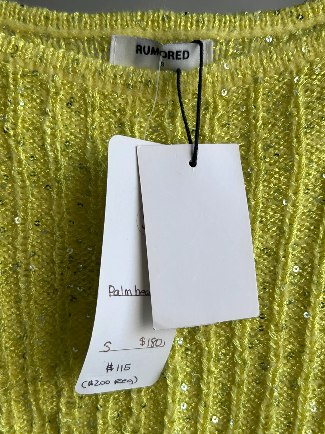 RUMORED Palm Beach Mini Dress Size Small - photo 4
