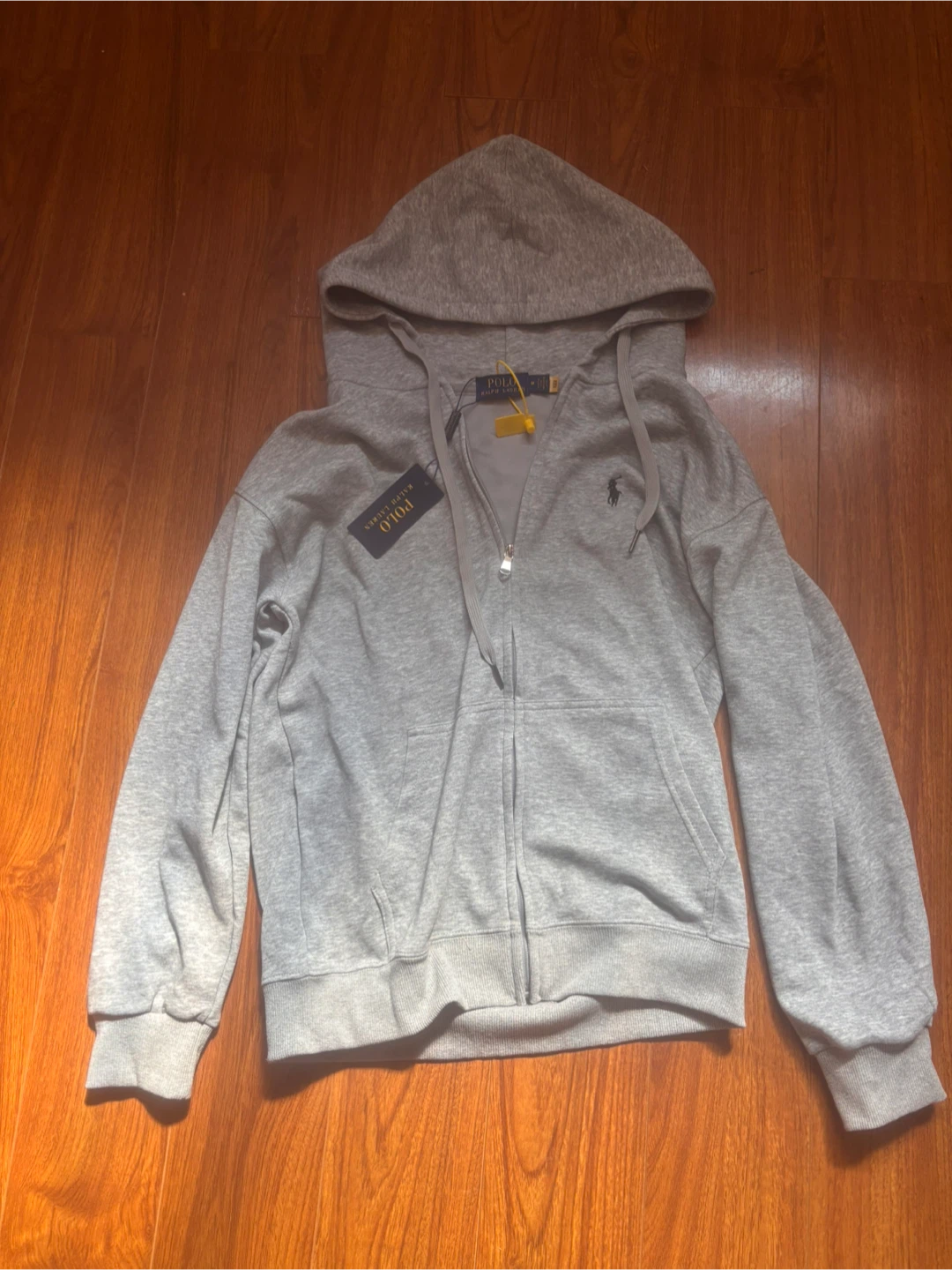 Polo Ralph Lauren Grey Zip-Up Hoodie