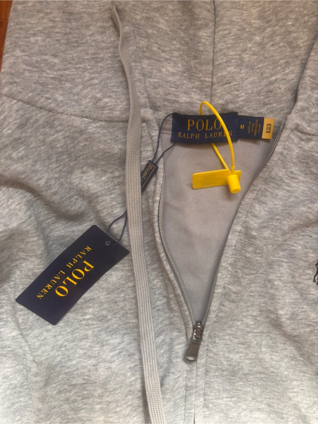 Polo Ralph Lauren Grey Zip-Up Hoodie - photo 2