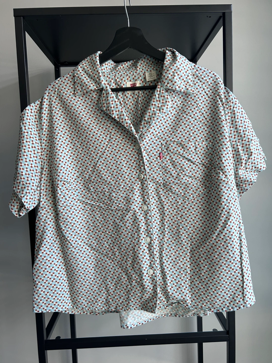 Levi's Women's Short Sleeve Button Up Shirt