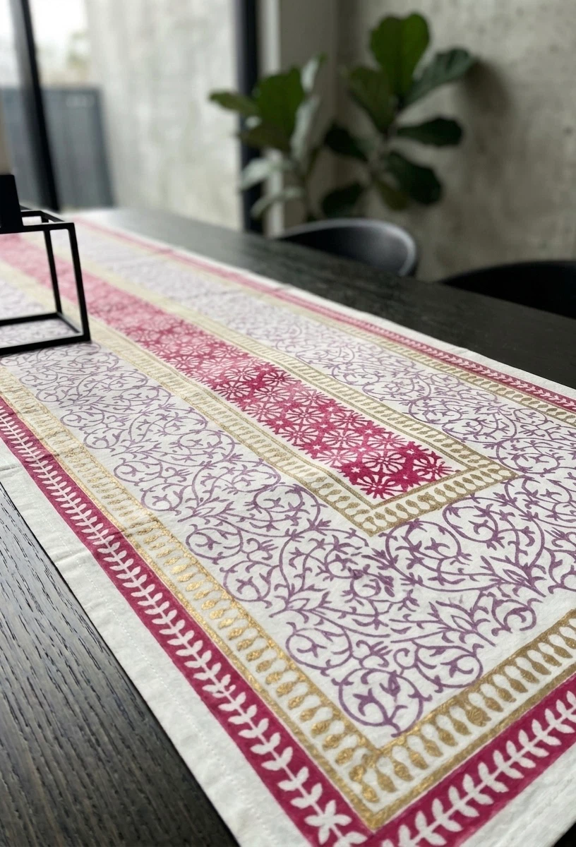 🆕Table Runner -Hand Block Printed