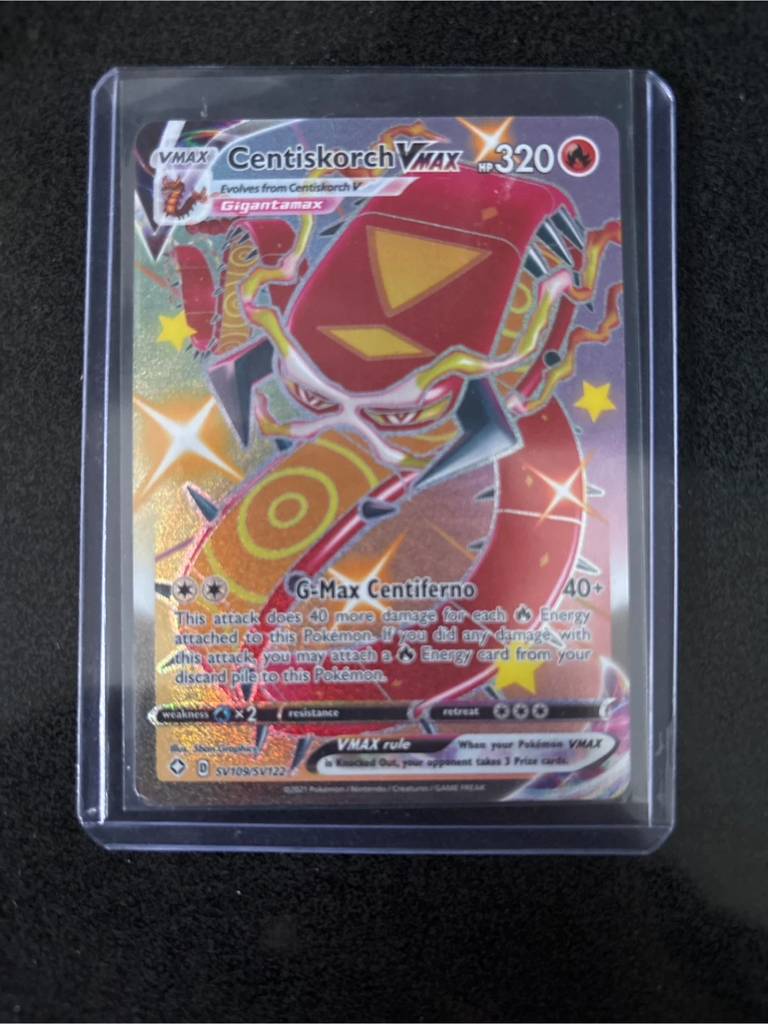 #pokemon# (centiskorch vmax) - photo 2
