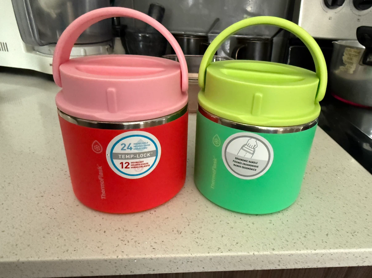 ThermoFlask Insulated Food Jars - 2 Pack