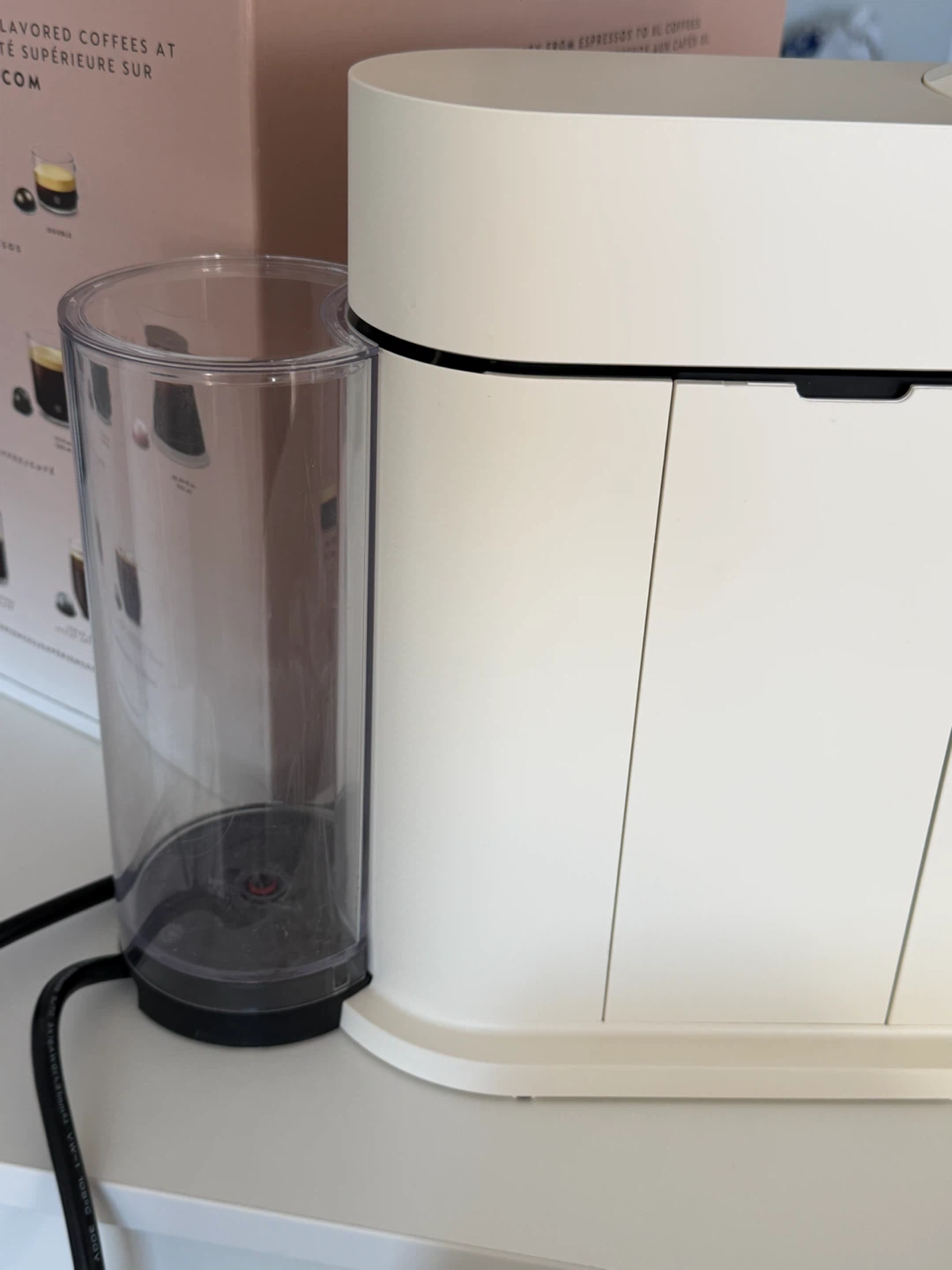 Nespresso Vertuo Next Coffee Machine - White & Gold - photo 4