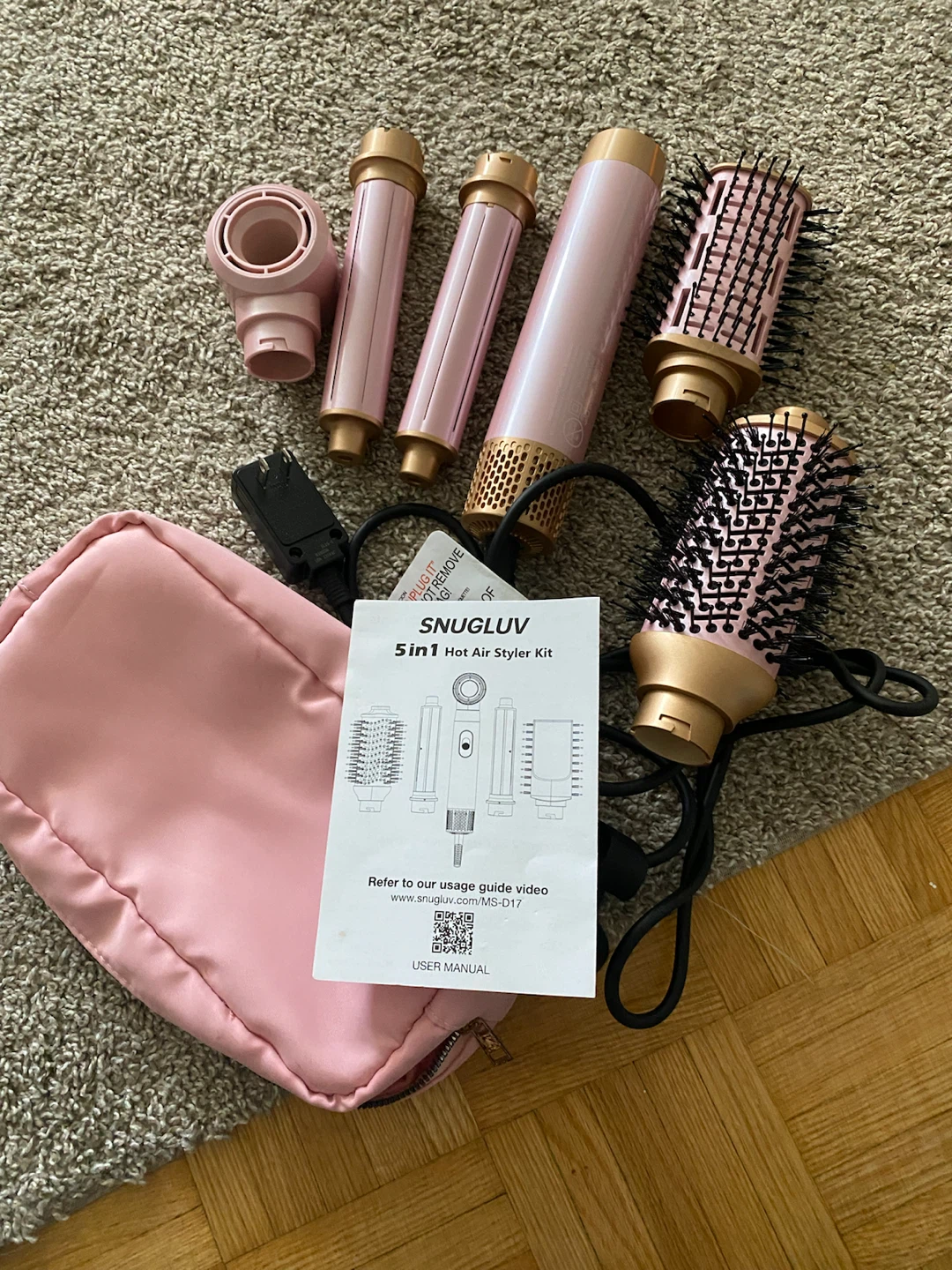 SNUGLUV 5 in 1 Hot Air Styler Kit - photo 2