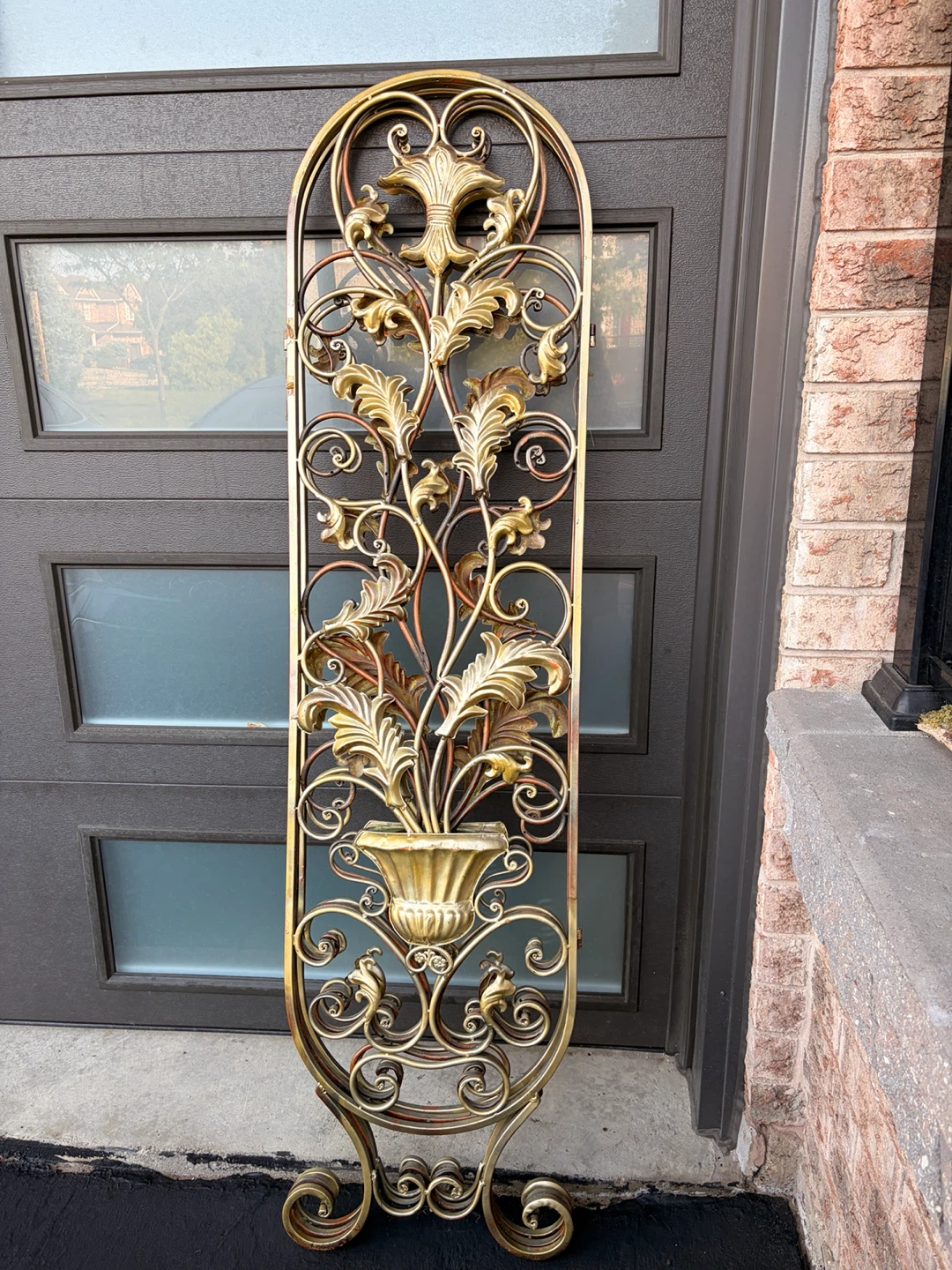 Gold Metal Decorative Screen