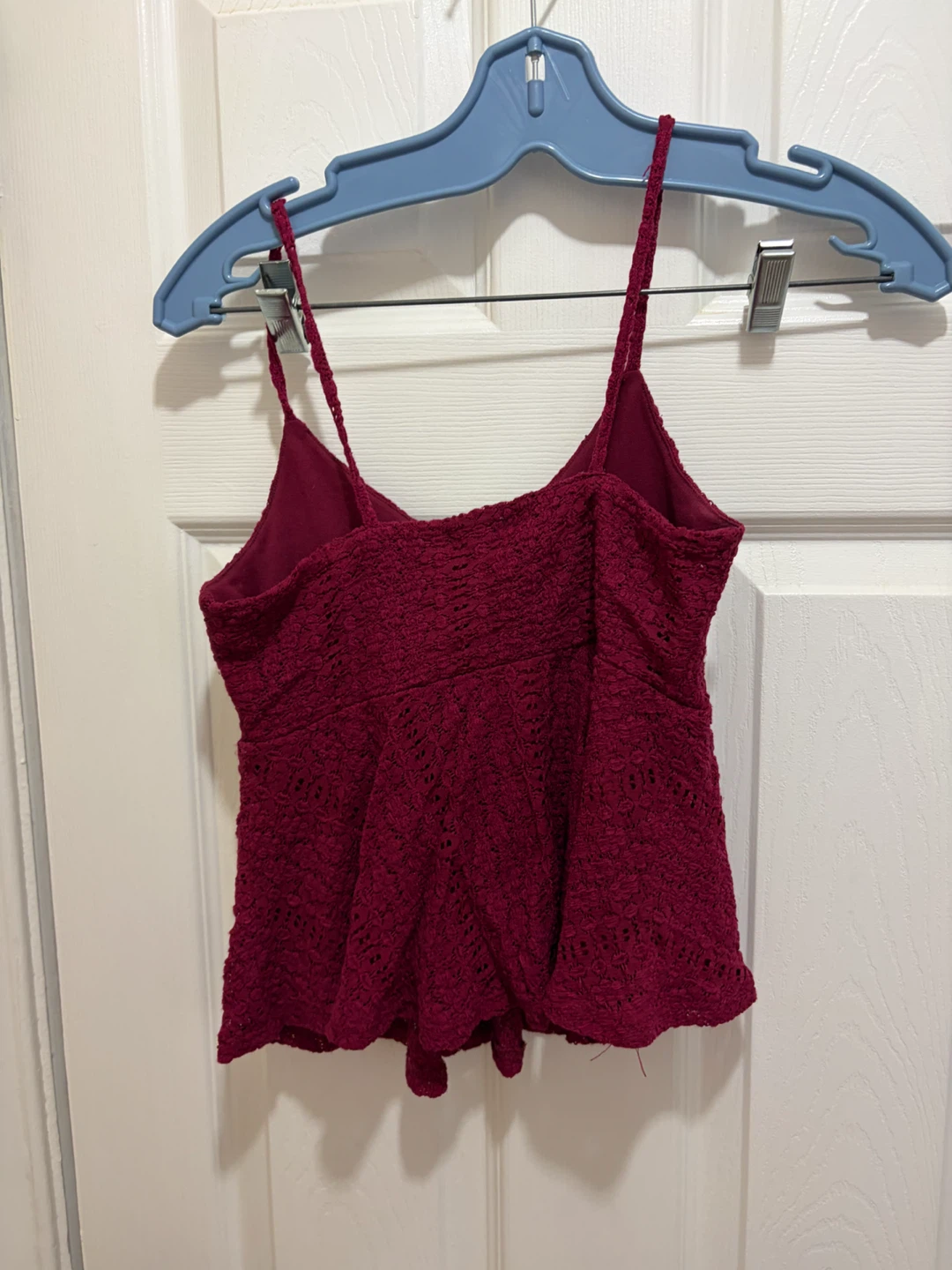 Women's Lace Peplum Top XS - photo 2