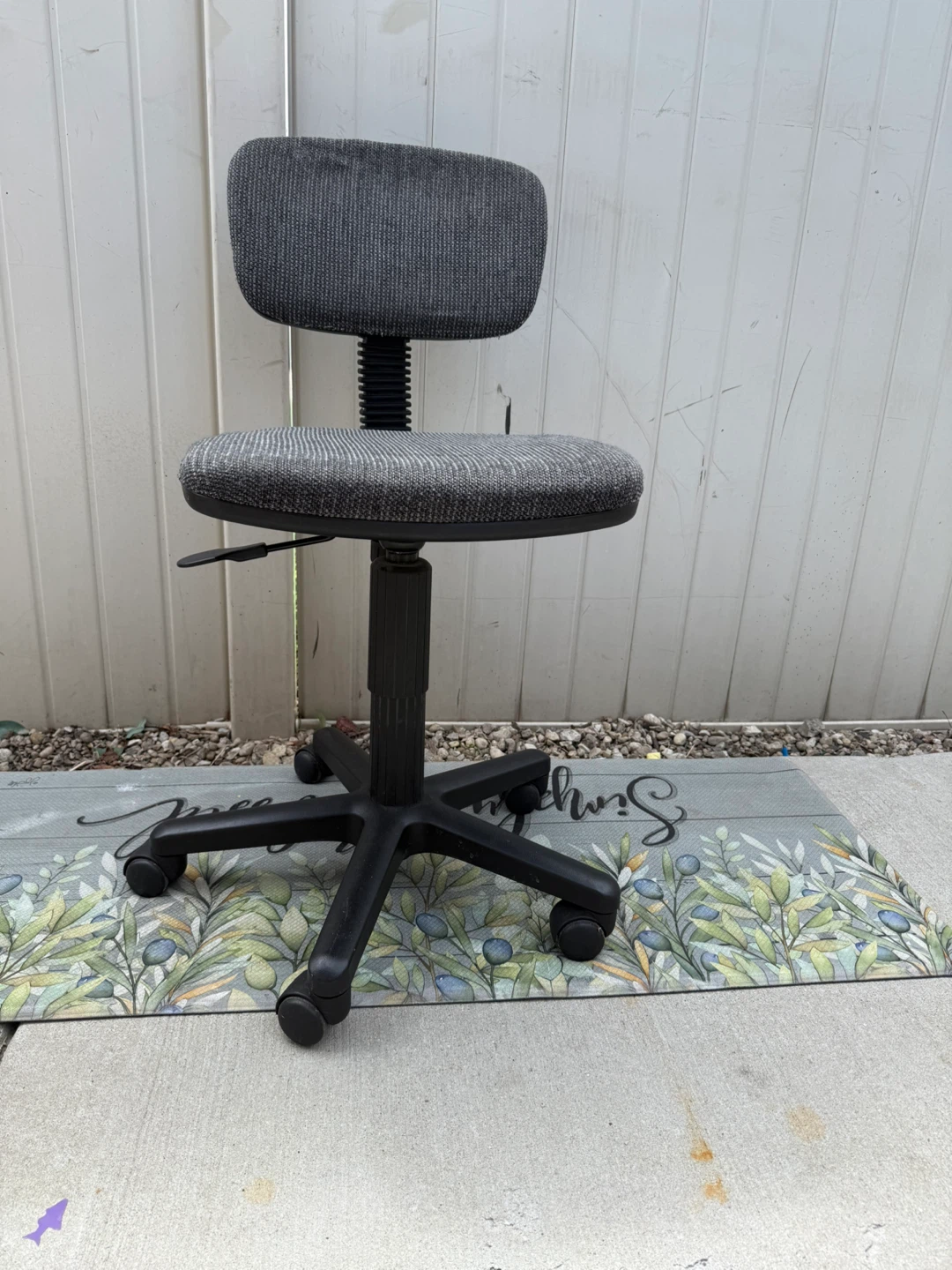 Gray Office Chair - photo 2