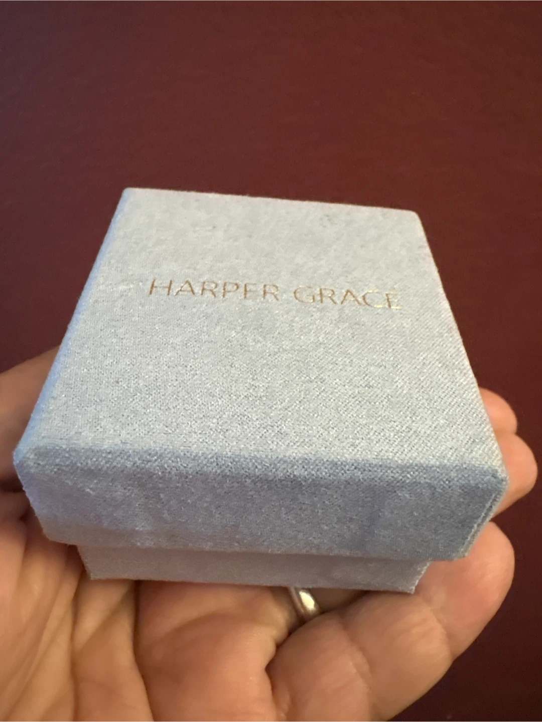 Harper Grace Square Gold 925 Sterling Silver Halo Earrings - photo 5