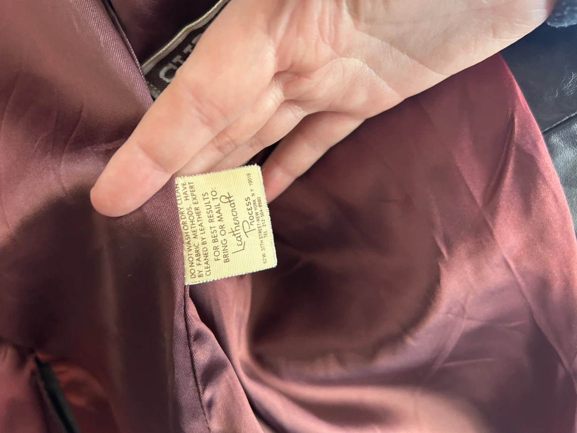 Sheplers Brown Leather Blazer Size 38 (Size Small) - photo 4
