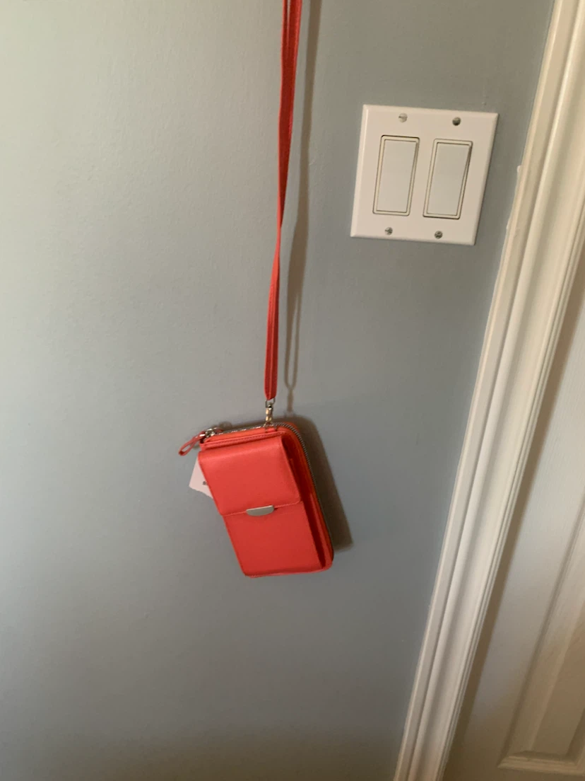 Coral Crossbody Wallet Purse