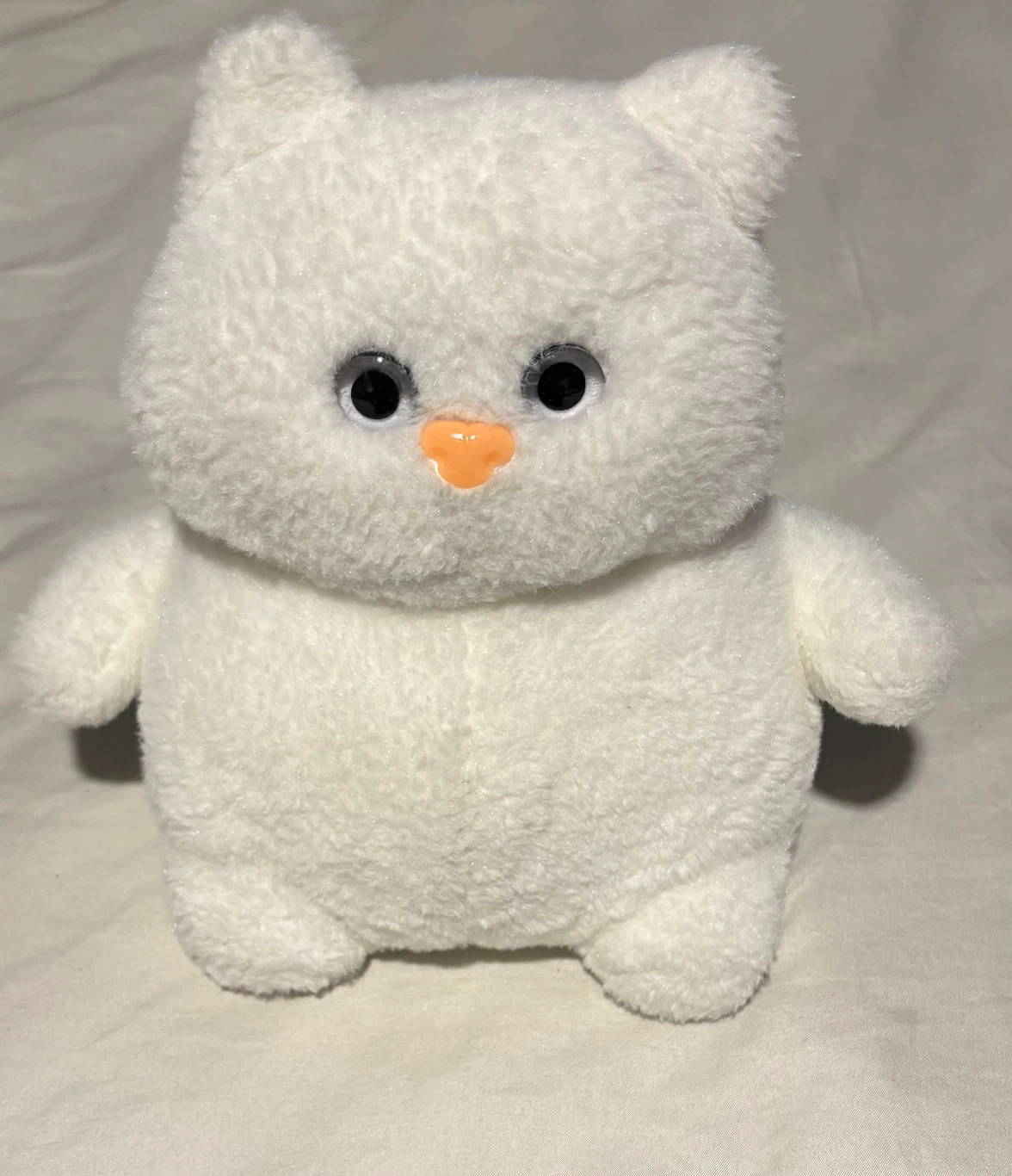 White Plush Cat Toy