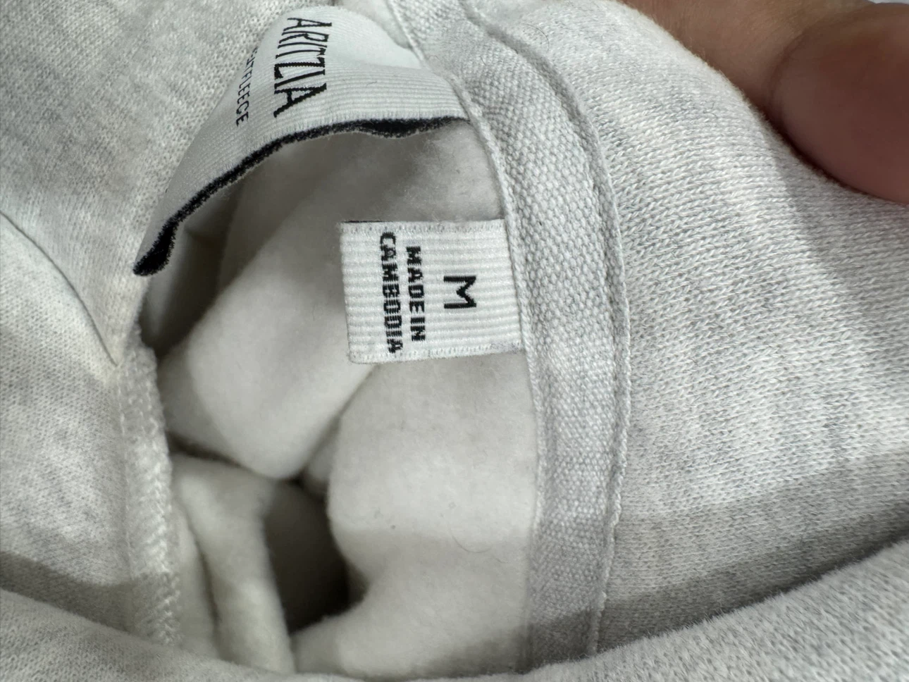 Aritzia Red Logo Hoodie - photo 3