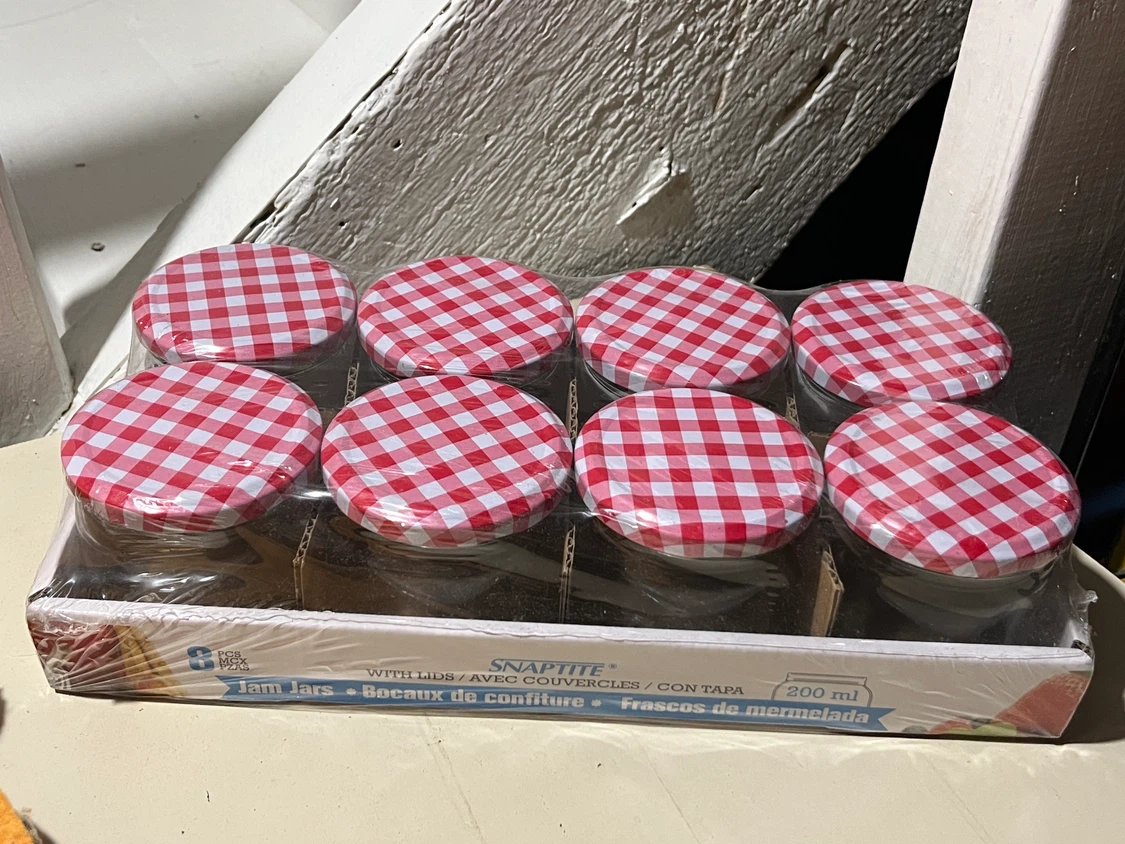 Snap Tite Jam Jars with Lids (8 Pack) - 200 mL - photo 2