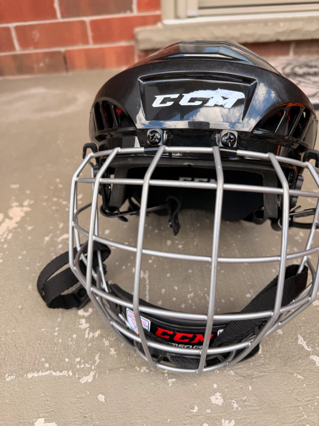 CCM Hockey Helmet with Cage