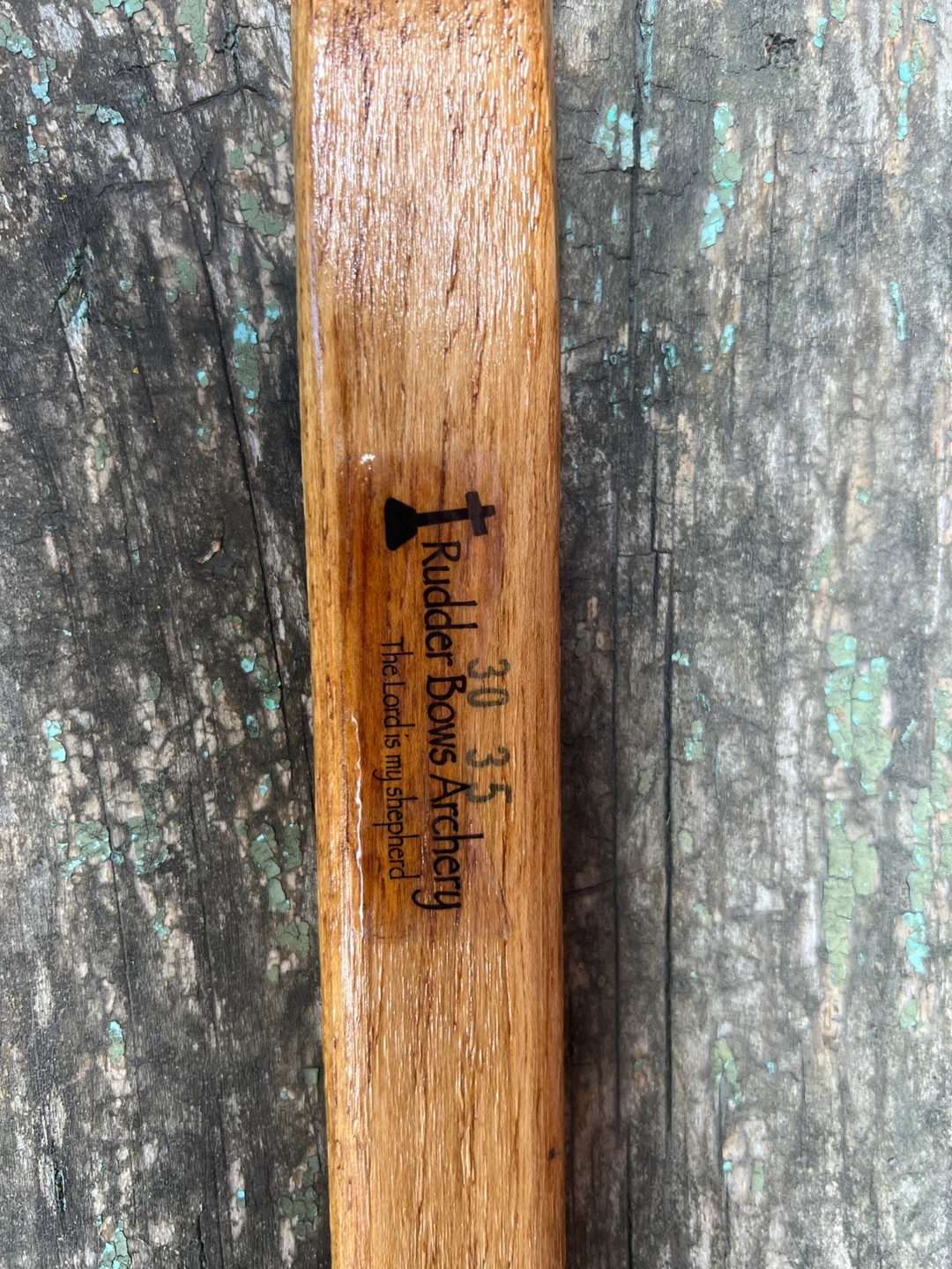 Traditional Wooden Longbow from Rudders Bows - photo 2