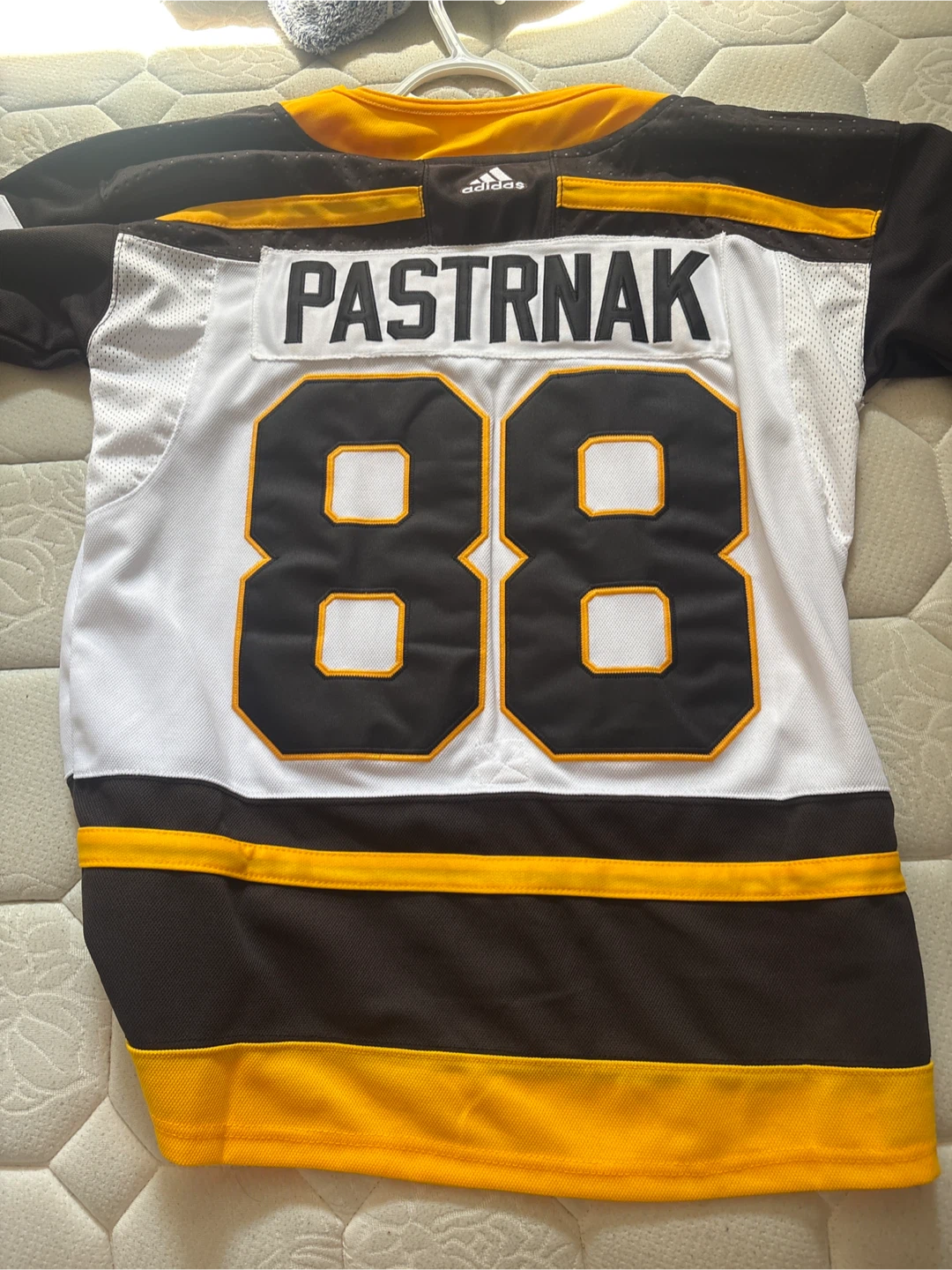 Adidas Boston Bruins Pastrnak #88 Hockey Jersey - photo 2