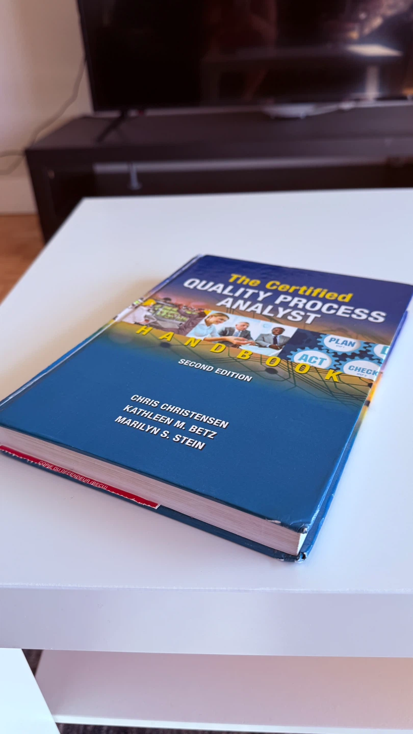 The Certified Quality Process Analyst Handbook Second Edition - photo 2