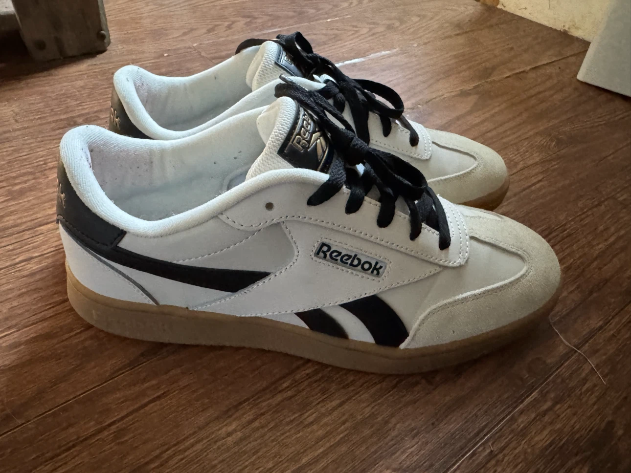 Reebok White and Black Sneakers - photo 2