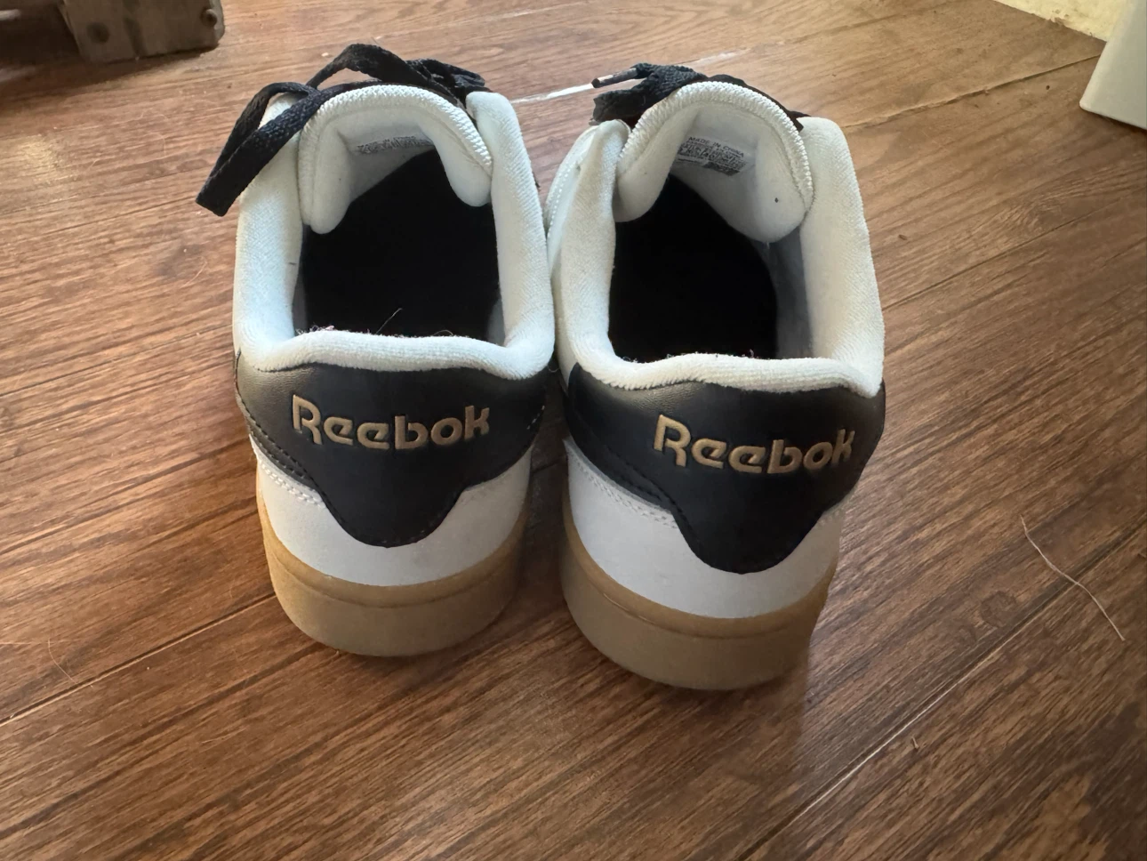 Reebok White and Black Sneakers - photo 3