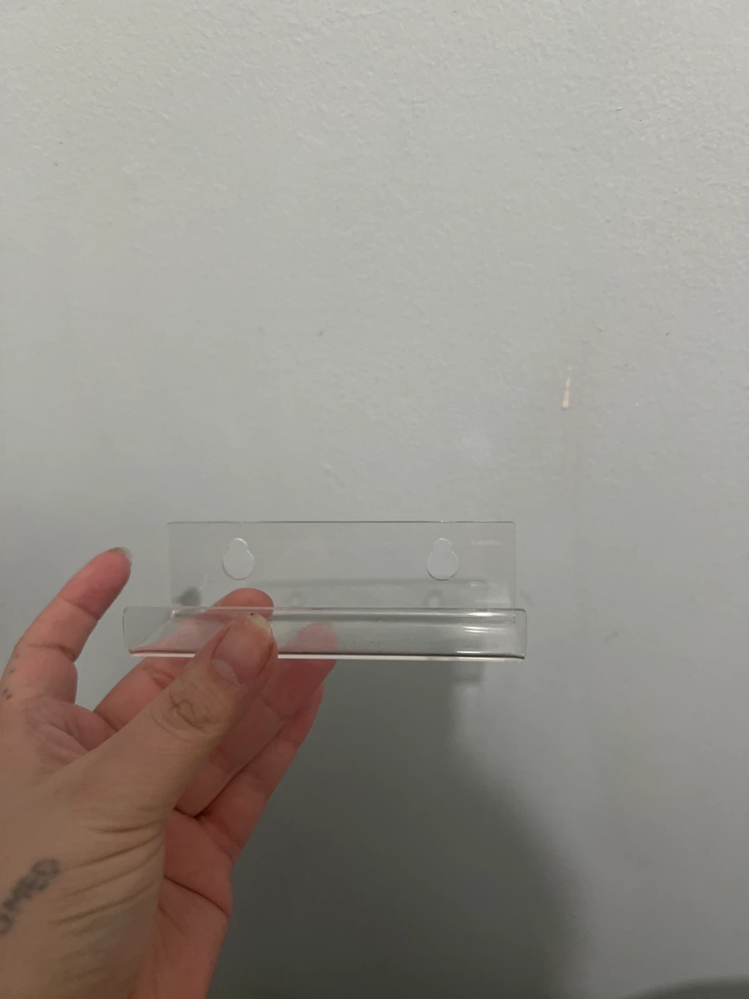 MOVING x6 Clear Acrylic Vinyl Shelf - photo 2