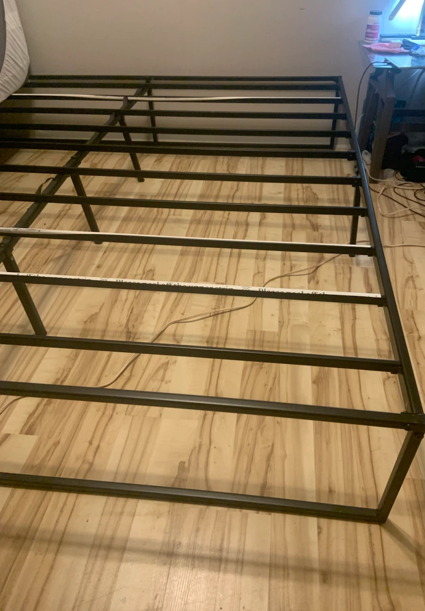 Black Metal Bed Frame - photo 5
