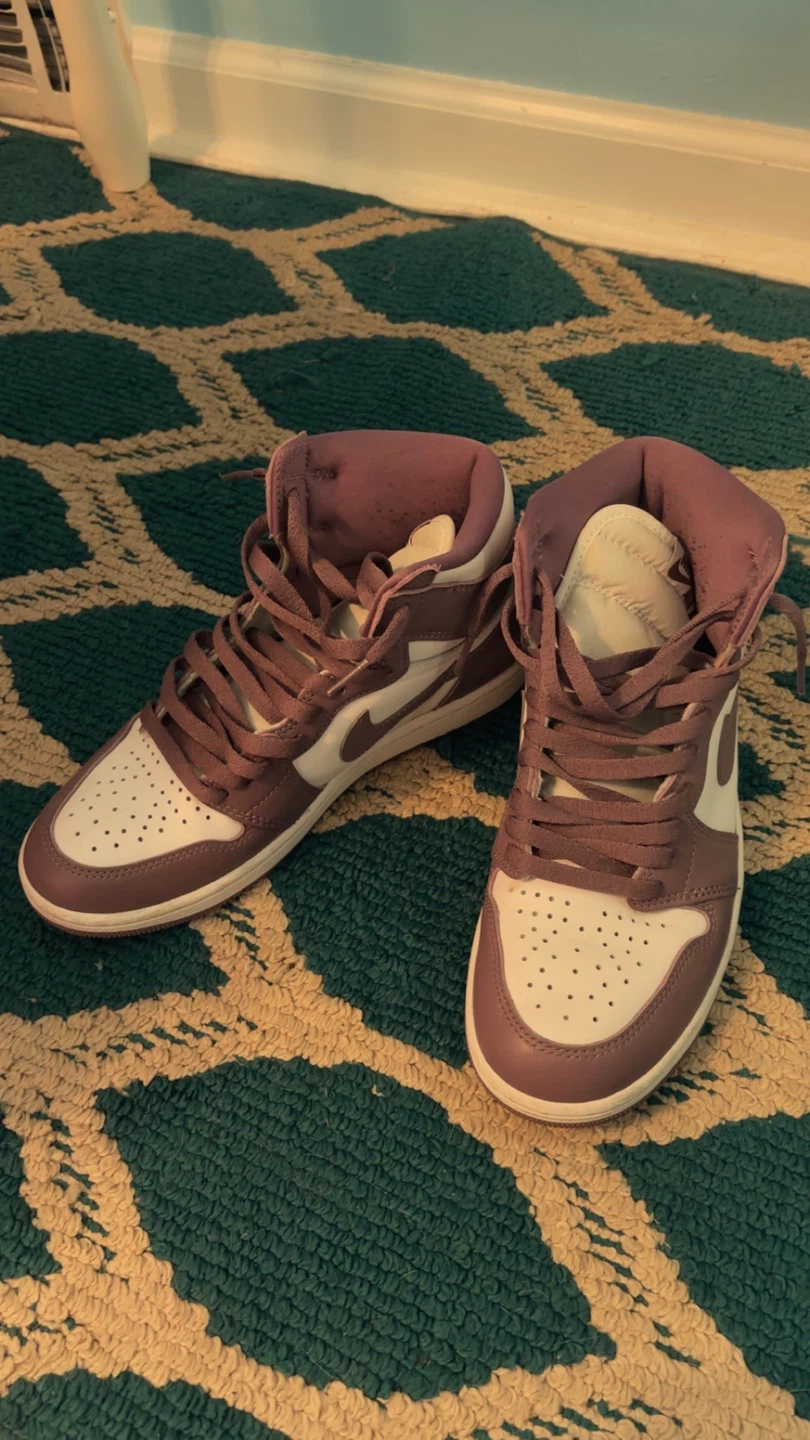 purple nike sneakers