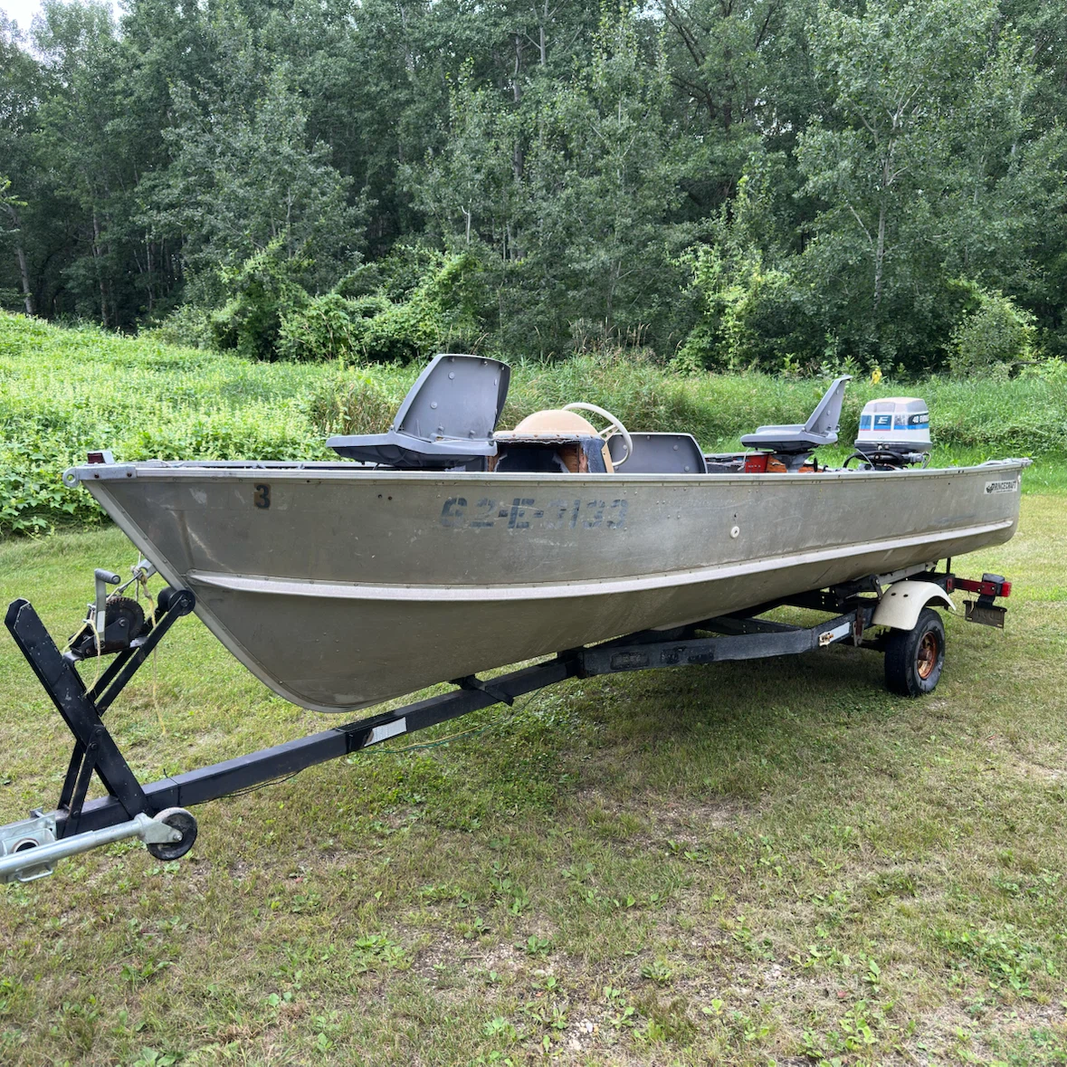 16’ Princecraft Boat