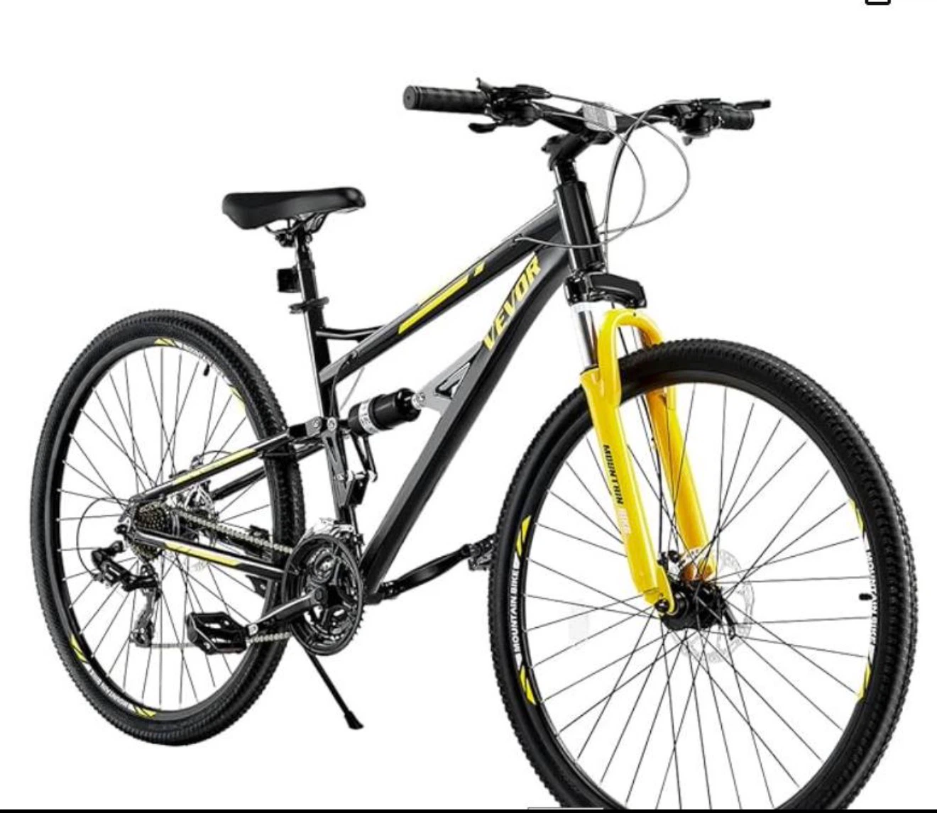 VEVOR Full Suspension Mountain Bike