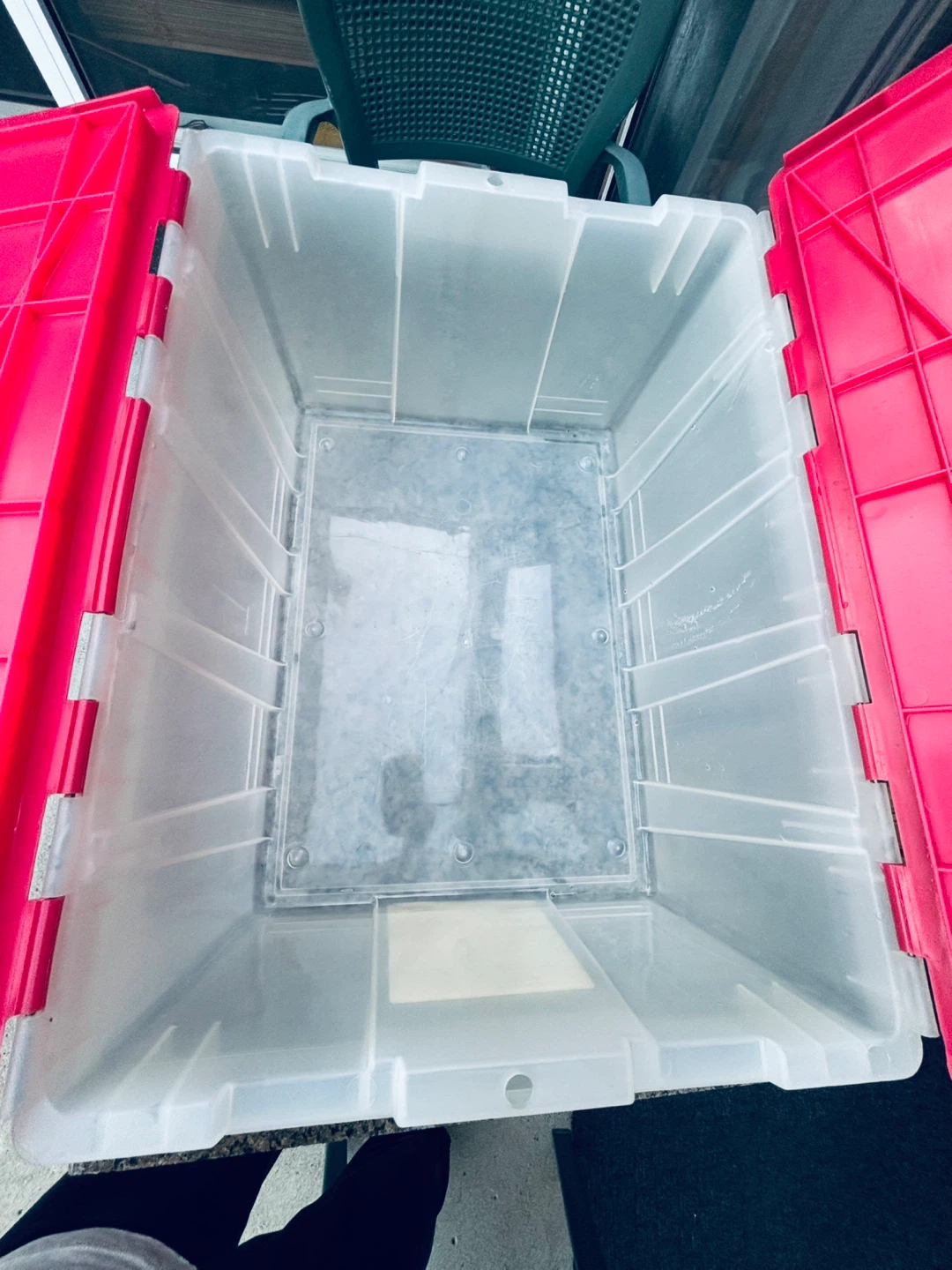 Heavy Duty Fliptop Storage Tote - 49L - photo 2