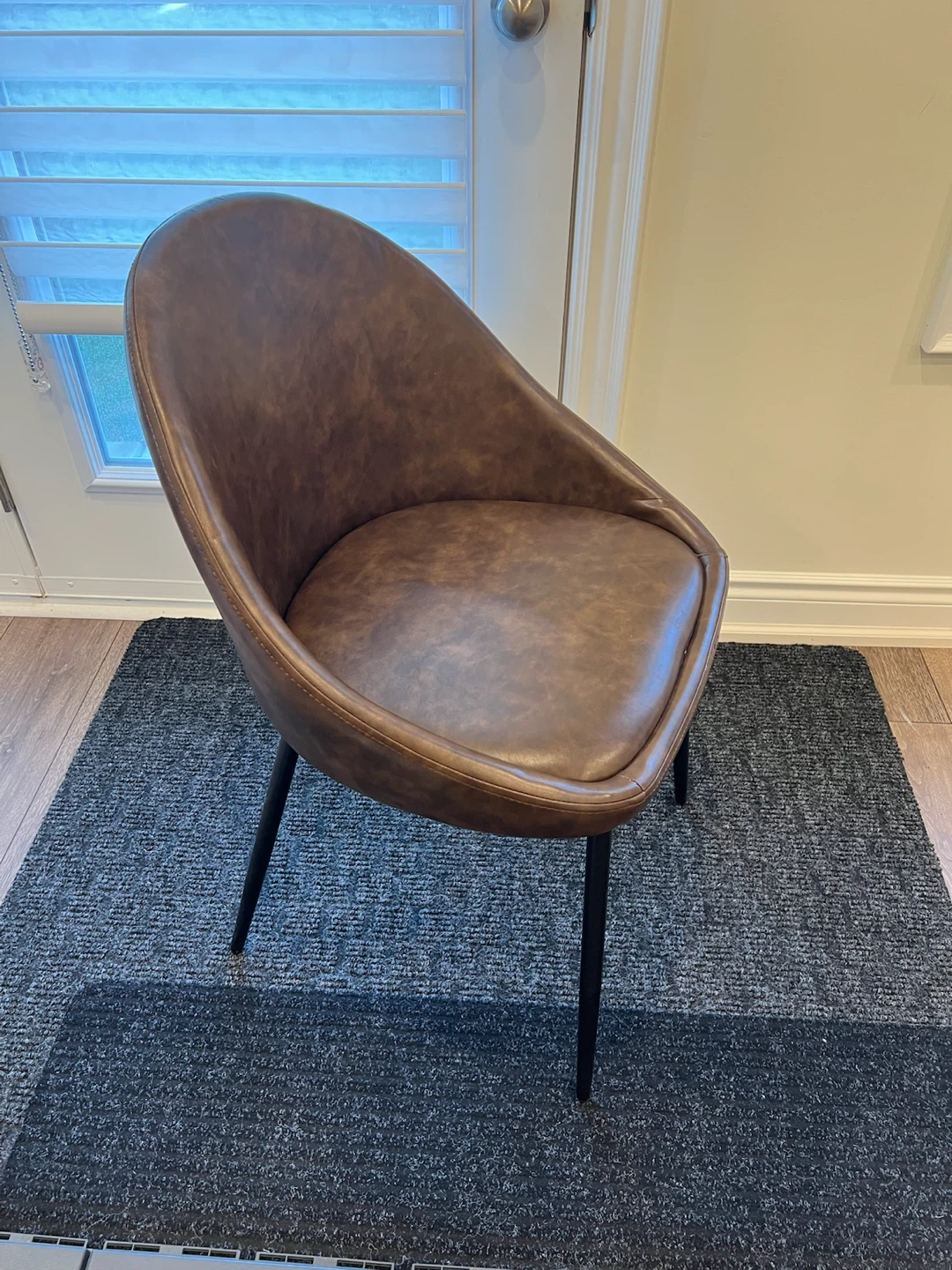 Wazo Leather dining chair