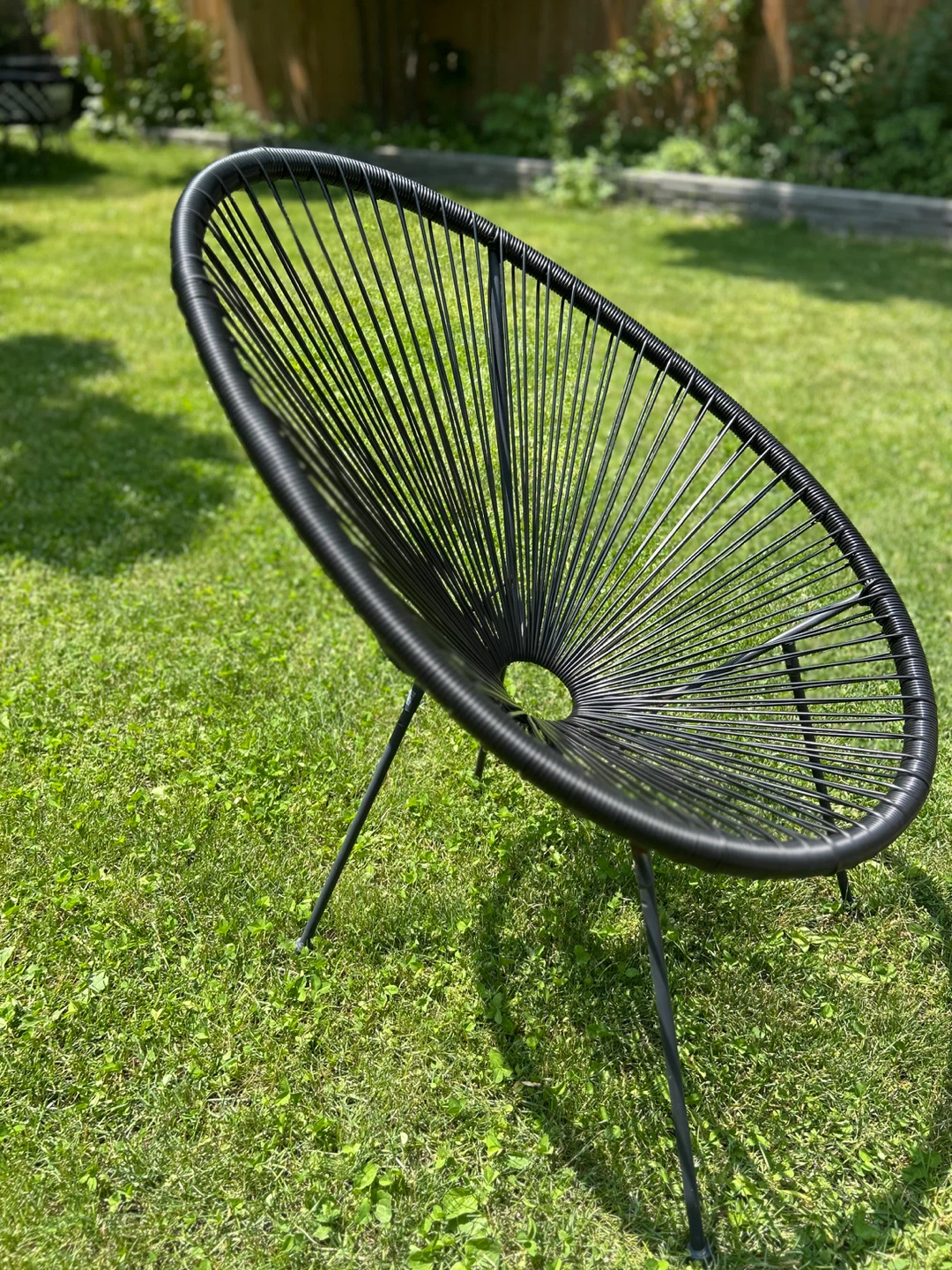 Black Acapulco Chair - photo 2