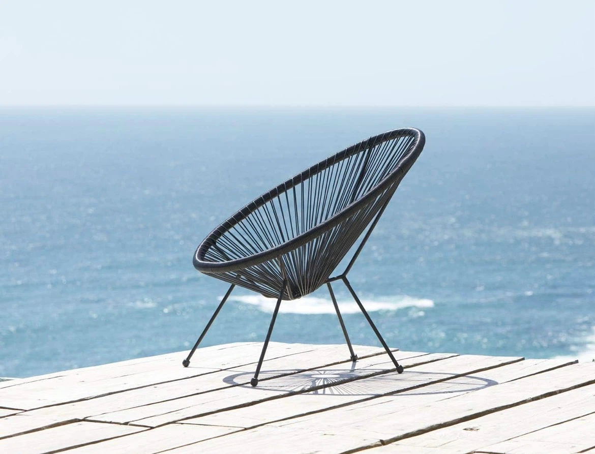 Black Acapulco Chair - photo 3