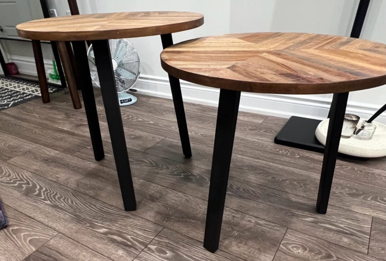 Round table, set or 2 - photo 3