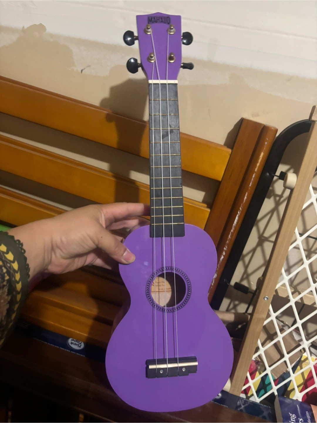 Mahalo Ukulele with Gig Bag - Purple
