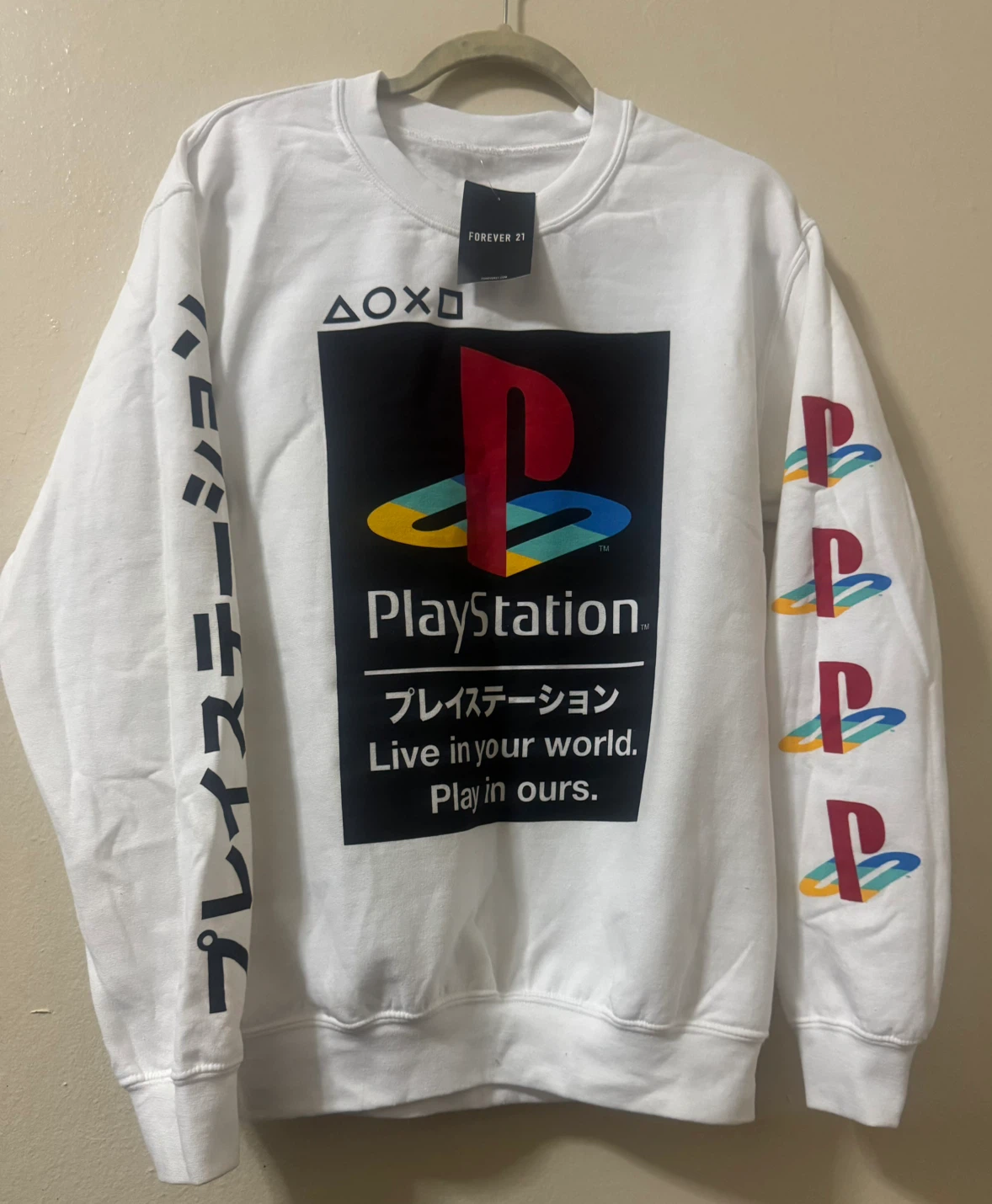 Sony PlayStation X Forever 21 Sweatshirt